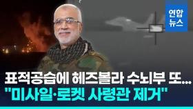 [영상] 표적공습에 또…이번엔 헤즈볼라 미사일·로켓 사령관 제거