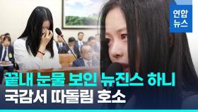 [영상] 뉴진스 하니, 국감서 눈물로 따돌림 호소…