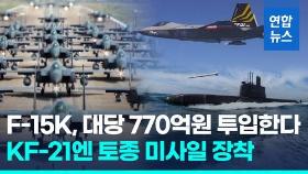 [영상] F-15K 성능개량에 4조5천억원 투입…KF-21엔 국산 미사일 탑재