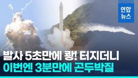 [영상] 3분만에 꼬꾸라지더니 폭발…일본 첫 민간위성 발사 또 '고배'