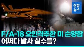 [영상] 홍해 상공서 격추된 F/A-18 전투기…미군 '아군 오인사격'