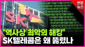 [영상] '1등 통신사' SK텔레콤은 왜 뚫렸나