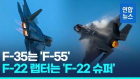 [영상] 'F-47' 'F-55' 'F-22 슈퍼'…미 차세대 최첨단 전투기 개발