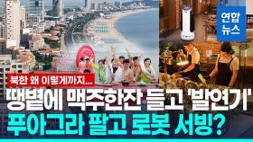 [영상] 푸아그라 팔고, 땡볕에 휴양객 연출…북한 '외화벌이' 발버둥