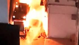 부산 병원 건물에서 불…환자 11명 연기 흡입
