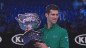 [테니스] 조코비치, 호주오픈 8번째 우승…세계랭킹 1위 탈환