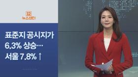 [사이드 뉴스] 표준지 공시지가 평균 6.3% 인상…서울 7.8%↑ 外