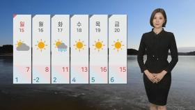 [날씨] 주말 기온 뚝, 곳곳 한파특보…일요일 비·눈