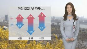 [날씨] 낮에는 따뜻, 서울 17도…대기 매우 건조