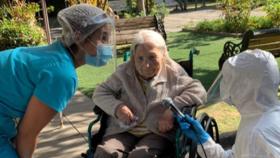 칠레 111세 할머니 무증상으로 코로나19 극복