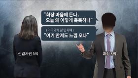 음담패설하고 머리칼 만진 상사…