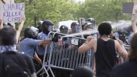'흑인 사망' 시위 전세계 확산…英서 수천명 결집