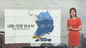 [날씨] 내일도 폭염, 온열질환 유의…밤 전국 '비'
