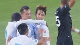 [프로축구] '송민규 2골 1도움' 포항, 성남 4-0 완파