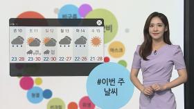 [날씨트리] 내일 중부 낮더위, 서울 33도…제주·남해안 비
