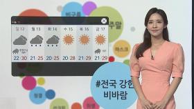 [날씨트리] 주말 흐리고 곳곳 비…다시 낮더위, 서울 31도