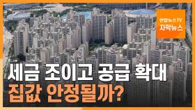 [자막뉴스] 세금으로 조이고 주택 공급도 확대…집값 안정될까