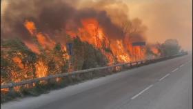 프랑스 마르세유 인근서 대형 화재…2천700명 대피