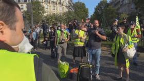 다시 돌아온 '노란 조끼'…파리 등 프랑스 곳곳 시위