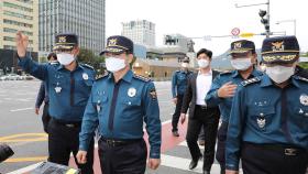 경찰청장, 연일 불법집회 강력 대응 메시지