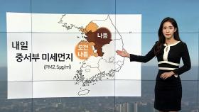 [날씨] 내일 아침 짙은 안개 조심…중서부 미세먼지