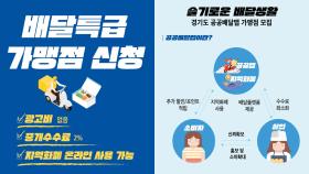 경기도, 배달시장 독과점 깰 공공배달앱 내달 출시
