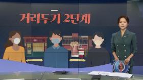 [그래픽 뉴스] 거리두기 2단계