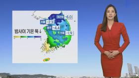 [날씨] 주말 기온 뚝↓'서울 -2.3도'…낮에도 찬바람