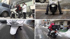 눈 녹은 도로 '엉금엉금'…배달·배송 