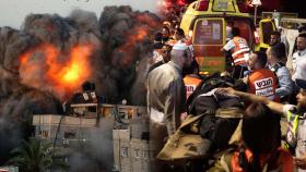 '피의 일요일' 이어…이스라엘, 가자지구 8일째 맹폭