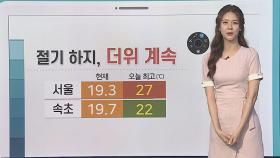 [날씨클릭] 절기 하지 30도 안팎 더위…강원 중심 비