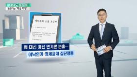 [여의도풍향계] 대권지형 요동…與 '경선연기' 내홍·野 '빅텐트' 삐걱