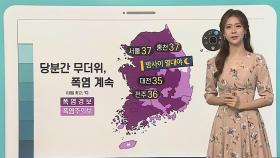 [날씨클릭] 무더위·열대야 계속…주말 서울 한낮 37도