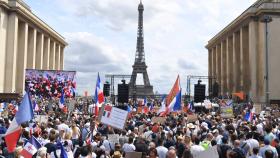 프랑스 전역에서 2주째 '백신 증명서' 반대 시위…11만명 운집