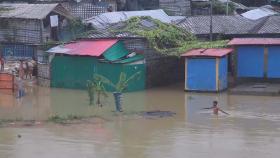 방글라 로힝야난민촌 지역 연일 폭우…