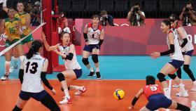 [속보] 한국 여자배구, 브라질에 패배…세르비아와 3·4위전