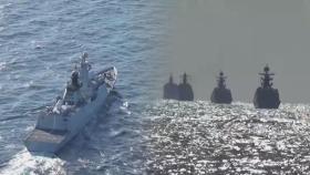 중·러 함정 10척, 일본 열도 돌며 무력시위