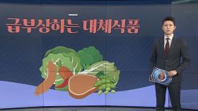 [그래픽뉴스] 급부상하는 대체식품