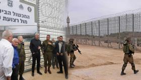 '천장없는 감옥' 가자지구에 65km '철벽' 설치한 이스라엘