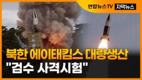 [자막뉴스] 북한판 에이태킴스 대량생산 확인…