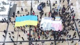 전운 드리운 우크라이나…긴장감 속 차분한 수도 키예프
