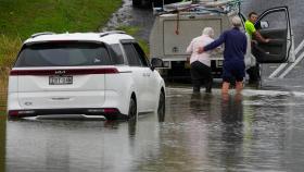 물에 잠긴 시드니…호주 겨울철 폭우로 이재민 3만명