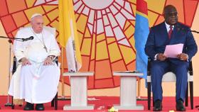 교황, 민주콩고서 100만 인파 속 미사…