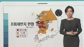 [날씨클릭] 오늘도 고농도 미세먼지 말썽…중서부 '주의보'