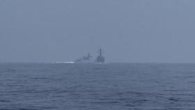 중국 군함의 아찔한 접근…미 해군, 동영상 공개