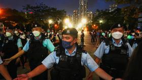 중국 톈안먼 34주년…홍콩서 추모한 8명 체포·연행