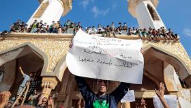 리비아 대홍수 생존자들 첫 反정부 집회…부실대응에 분노