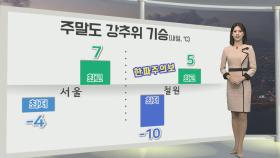 [생활날씨] 주말도 전국 매서운 찬바람…밤 중북부 눈, 비