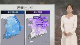 [날씨] 서울 전역 대설주의보…중부 밤사이 많은 눈