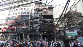 방글라데시 쇼핑몰 대규모 화재…최소 46명 사망